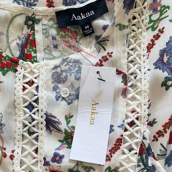 Aakaa Floral Print Dress - Picture 9 of 10